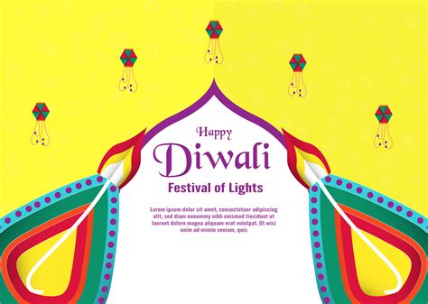 Diwali Invitation Template