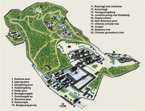 Changdeokgung Palace, Seoul, Korea | Korea, Seoul, City layout