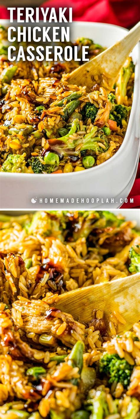 Teriyaki Chicken Casserole! Have your favorite Chinese takeout prepared in a different way ...