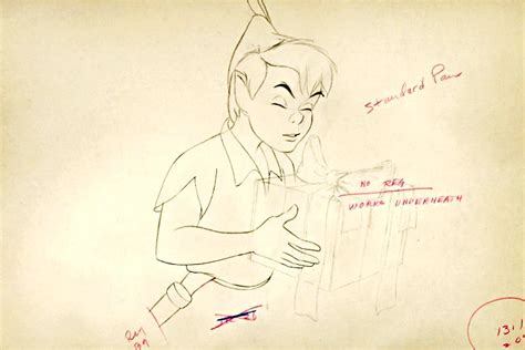 Walt Disney Sketches - Peter Pan - Walt Disney Characters Photo ...