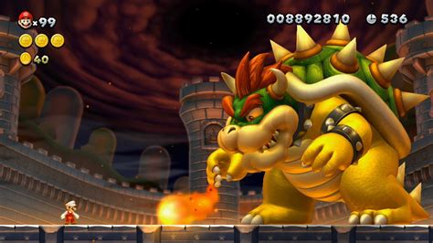 Bowser Vs Mario Final Battle