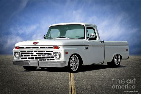 1963 Ford F100 Custom Pickup Photograph by Dave Koontz - Fine Art America