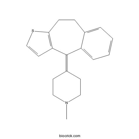 Pizotifen | CAS:15574-96-6 | High Purity | Manufacturer BioCrick