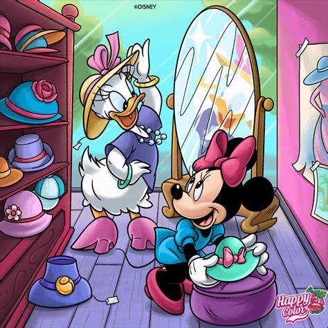 Minnie and Daisy shopping by Sonicgal970 on DeviantArt