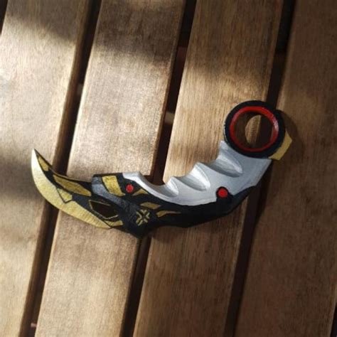 Champions Karambit Valorant 3D Printed Prop | Etsy Australia