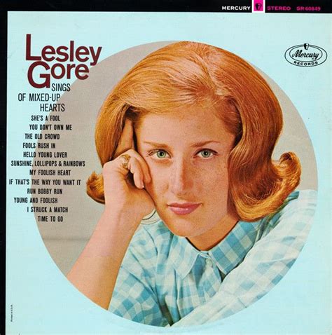 Lesley Gore Sings Of Mixed-Up Hearts 1963