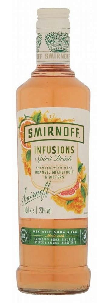 smirnoff infusions 50cl - Mickey Kelly's Bar & Offsales