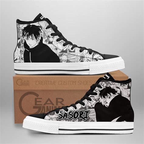 Naruto Converse - Sasori High Top Shoes | Anime Converse AG0512 | Anime Converse