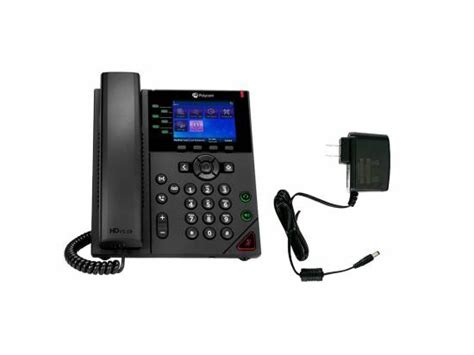 Polycom VVX 350 IP Phone w/Power Adapter OBi Edition - 2200-48832-001 ...