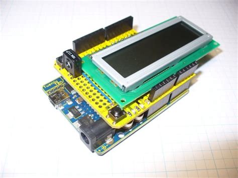 Make an Arduino LCD shield