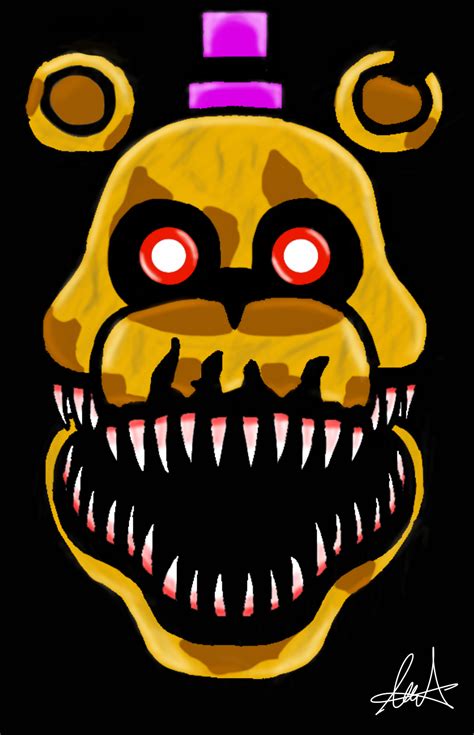 FNAF 4 NIGHTMARE FREDBEAR by RubyRose10 on DeviantArt