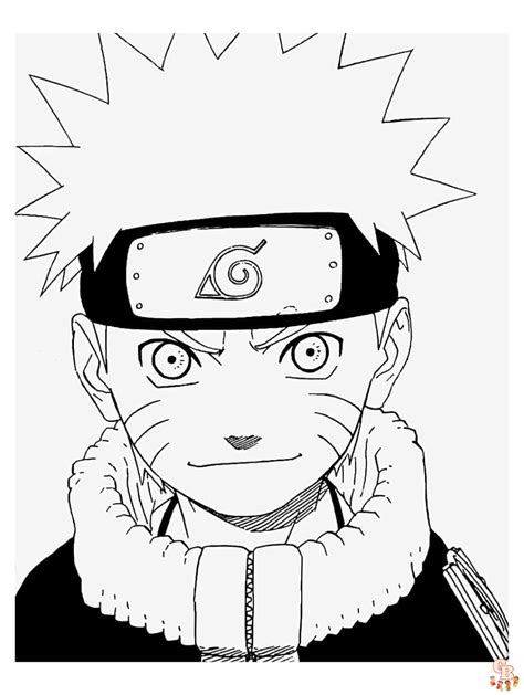 Coloring Pages Naruto Characters
