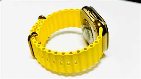 Gold Apple Watch Ultra 49mm Polished Titanium