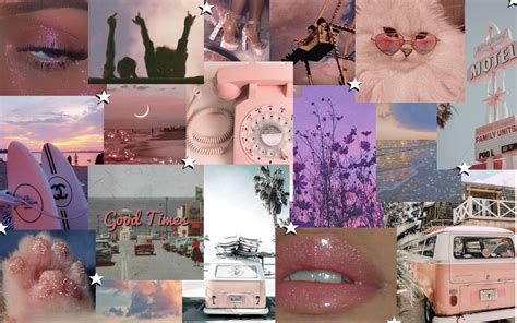 Aesthetic Collage Laptop Wallpapers Top Free Aesthetic Collage Laptop ...