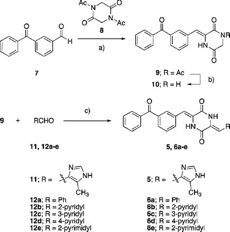 Scheme 1. Synthesis of Benzophenone−DKP Derivatives a | Download ...