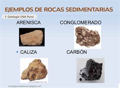 #Rocas_Sedimentarias| Ejemplos comunes... - Geología UNA Puno