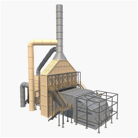 Industrial furnace 3D model - TurboSquid 1357358