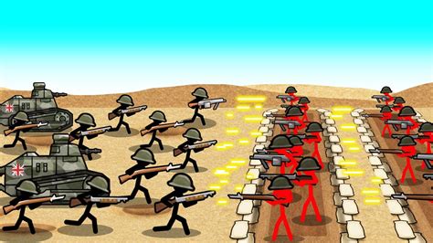 Announcing Stickman Trenches! World War 1 Stick Trench Warfare - YouTube