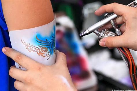 Airbrush Stencils - How to Use Stencils and Make your Own