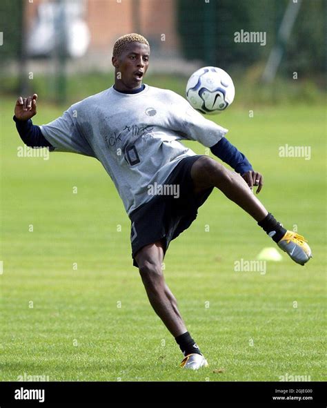 FC Copenhagen's Sibusiso Zuma practices his skills Stock Photo - Alamy