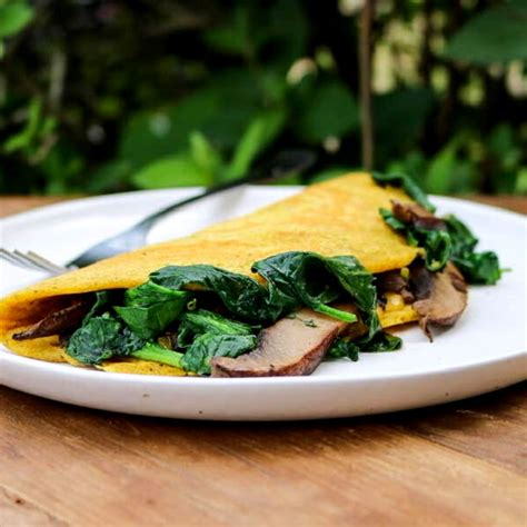 The Best Vegan Omelette Recipe - garden grub