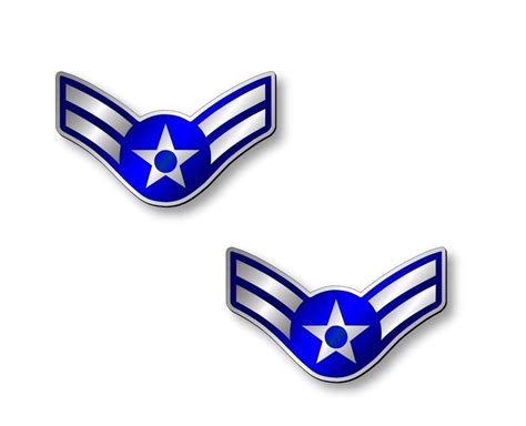 Vietnam Era USAF Airman First Class Insignia Pin | Property Room