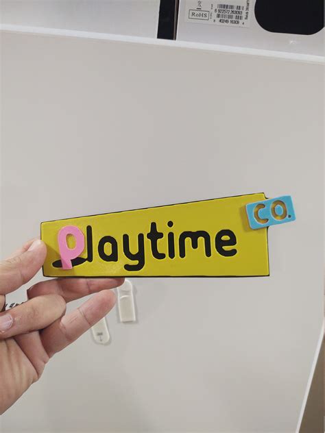 8 Poppy Playtime Co Door Sign Wall Logo - Etsy Singapore