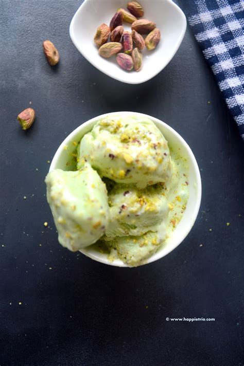 Pista Ice Cream | Homemade Pista Ice Cream | 3 ingredient Pistachio IceCream ~ Cook with Sharmila