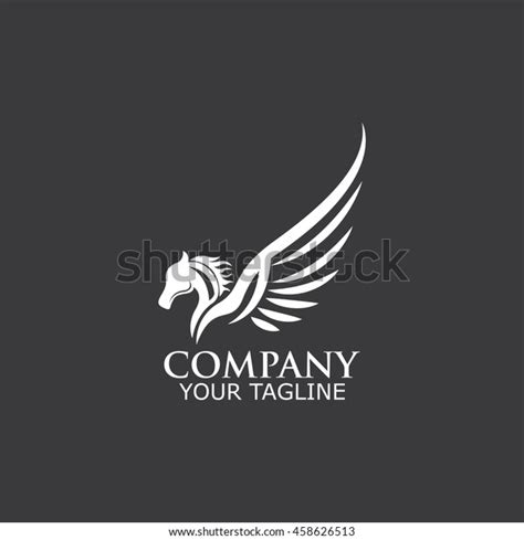 Pegasus Logo Stock Vector (Royalty Free) 458626513 | Shutterstock