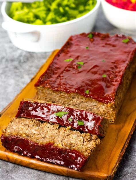 Vegan Lentil Loaf - Healthier Steps