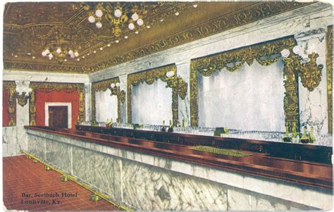 Vintage picture of Seelbach Hotel Bar Louisville, Ky. | Hotel bar ...