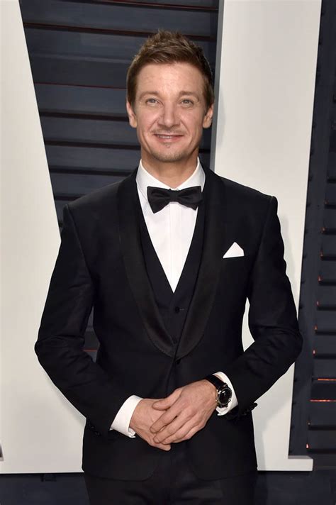 Jeremy Renner brought his daughter to the 2017 Oscars