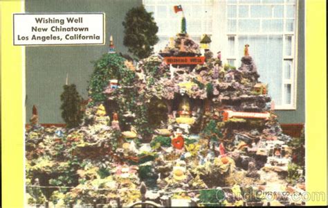 Wishing Well, New Chinatown Los Angeles, CA