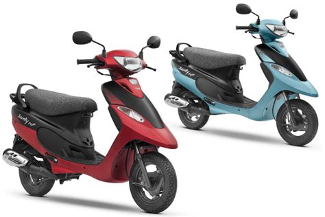 TVS Scooty Pep Plus Gets Two New Matte Colours - ZigWheels