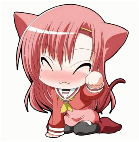 Neko Chibi GIF - Neko Chibi Kawaii - Discover & Share GIFs