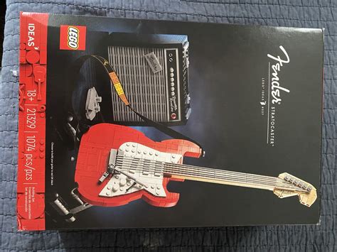 Lego Ideas 037 Fender Stratocaster Box And Instruction Manual ONLY | eBay