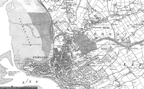 Old Maps of Exmouth, Devon - Francis Frith