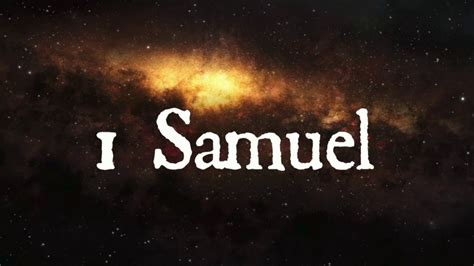 The Book of 1 Samuel | KJV | Audio Bible (FULL) by Alexander Scourby - YouTube