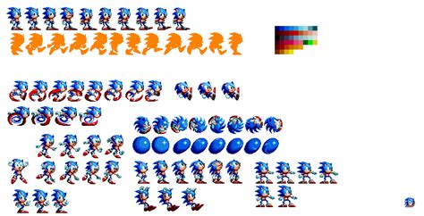 Resultado de imagen para sprites de sonic | Sprites, Sprite, Sonic