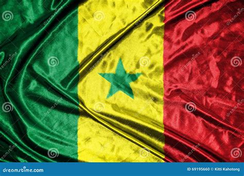 Senegal Flag.flag On Background Stock Photo - Image of senegal, yellow: 69195660