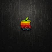 Coloured Apple Logo Wallpaper for Desktop and Mobiles Facebook Profile ...