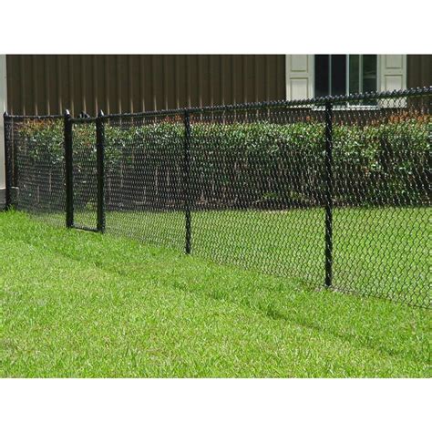 3.5-ft H x 50-ft L Vinyl Coated Steel Chain-Link Fence Fabric in the ...