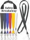 5/8" Adjustable & Detachable Safety Plain Lanyards With Detachable Side ...