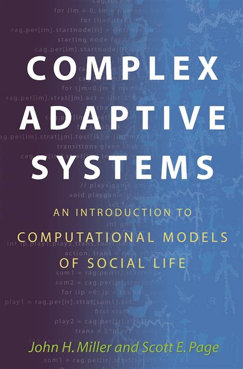 Complex Adaptive Systems | Princeton University Press