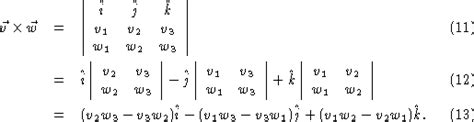 Properties of the Cross Product