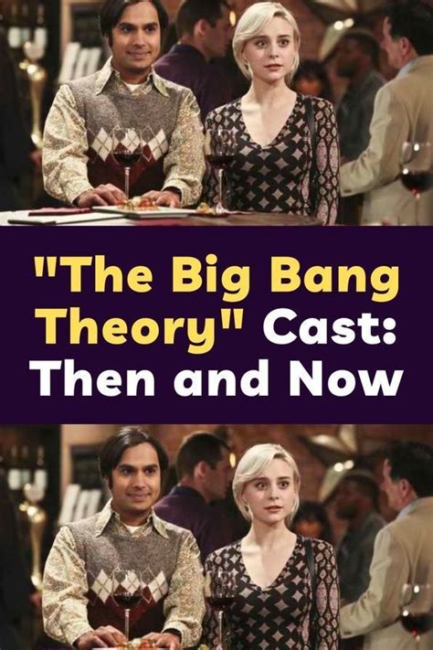 "The Big Bang Theory" Cast: Then and Now | Big bang theory, Really ...