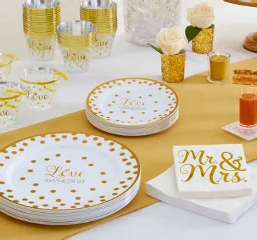 Wedding Reception Supplies - Wedding Reception Tableware | Party City