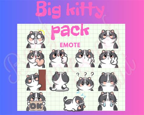 Cat emote pack