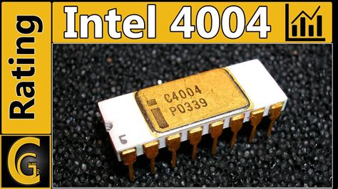 Intel 4004 CPU Rating / Worlds First CPU - YouTube