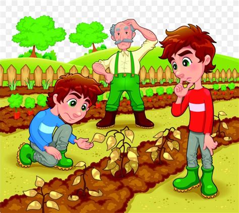 Garden Art Drawing - Garden Cartoon Royalty Free Illustration Png 1000x895px Garden Art Cartoon ...